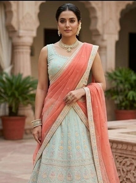 Modern Lehenga 1 - Main Image